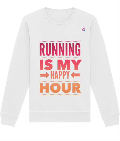 Running Is My Happy Hour - Sweatshirt