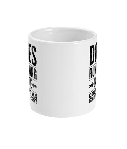 Does Running Late - Mug