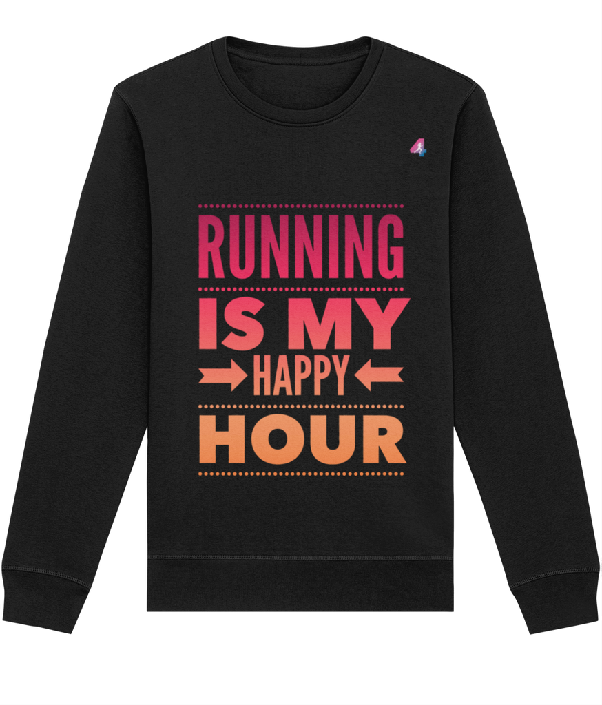 Running Is My Happy Hour - Sweatshirt