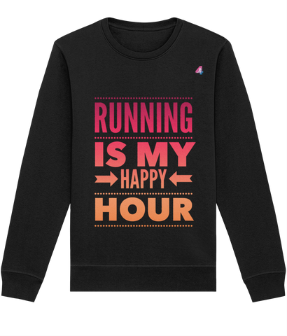 Running Is My Happy Hour - Sweatshirt