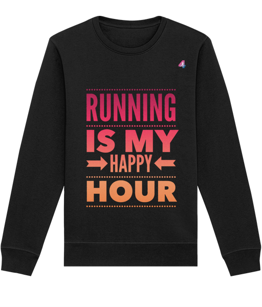 Running Is My Happy Hour - Sweatshirt
