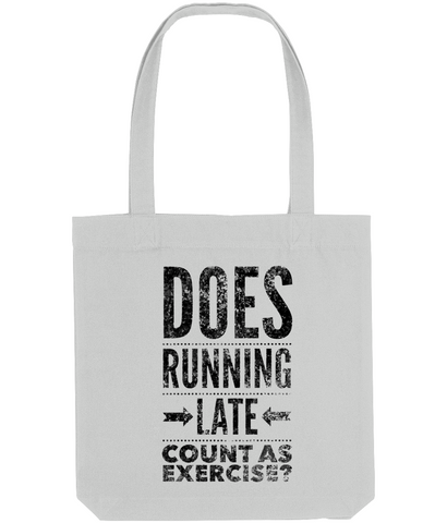Does Running Late - Tote Bag